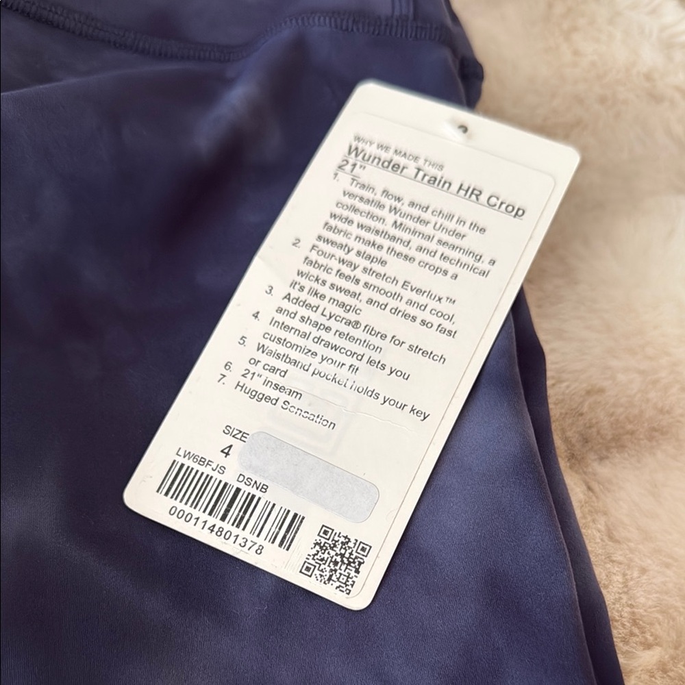 Lululemon Athletica Blue Leggings for Active Comfort